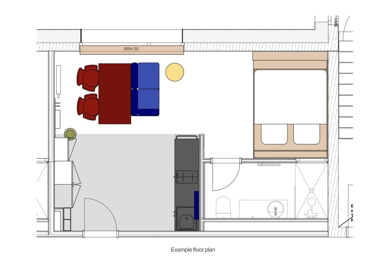 Superior Apartment Queen Bed Air-Conditioning